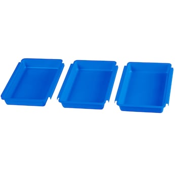 Panier-Set "Blau", 3 Stück 