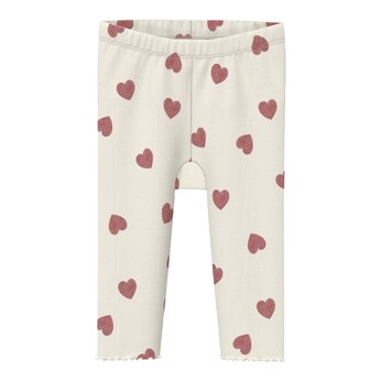 Leggings Herzen Rippqualität