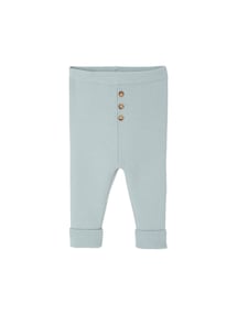 Mitwachsende Baby Strickleggings