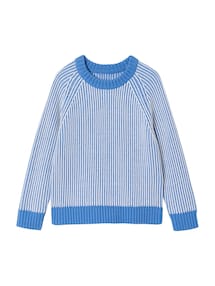 Strickpullover Jungen, zweifarbig
