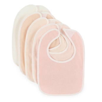 Baby Lätzchen 5er Pack abwaschbar - ab Geburt