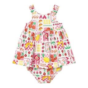 Kleid ohne Arm Früchte