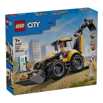 60480 Gelber Baggerlader