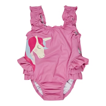 Badeanzug mit UV-Schutz Einhorn