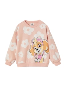 Mädchen Sweatshirt PAW PATROL mit Blumen und Stella