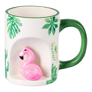 3D-Kaffeebecher „Flamingo“, 350 ml