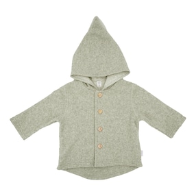 Baumwollfleece-Jacke 