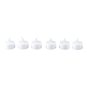 LED-Teelichter „Basic“, 6 Stück