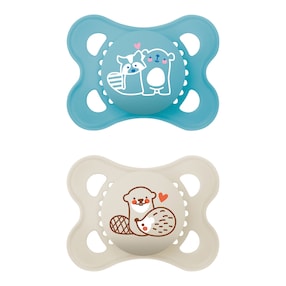 2er-Pack Schnuller Original Silikon, 0-6M
