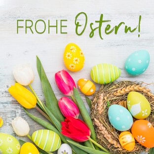 Geschenkgutschein Ostern "Die moderne Hausfrau"