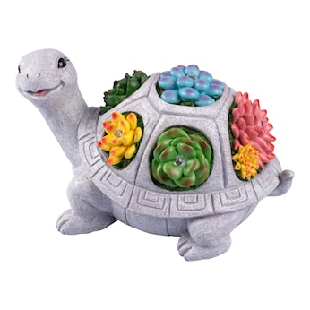 Solar-LED-Dekofigur-Schildkröte „Marie“