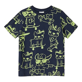 T-Shirt Hunde Skateboards