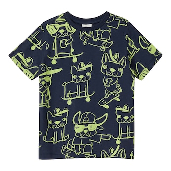 T-Shirt Hunde Skateboards