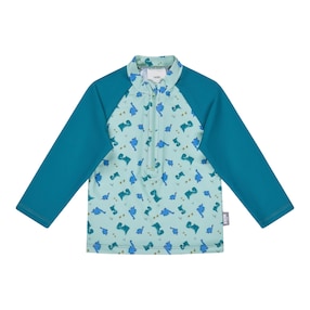 Badeshirt langarm mit UV-Schutz Dinos