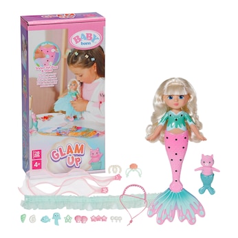 Puppe Meerjungfrau Glam Up Sparkle