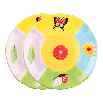 Teller-Set „Sommer“, 2 Stück