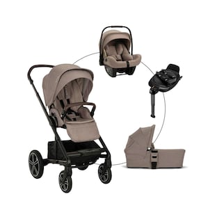 Kombikinderwagen Mixx Next Travel-Set inkl. Babyschale Pipa Next und Isofix-Basis Base Next