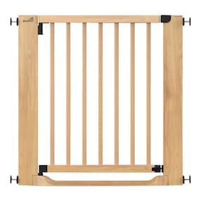 Tür- & Treppenschutzgitter Easylock Holz mit Flatstep 79-87cm