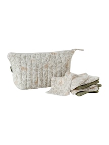 10er-Pack Baby Waschlappen mit Aufbewahrungsbeutel