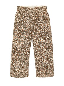 Weite Mädchen Paperbag-Hose, Bundweite verstellbar