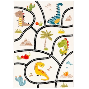 Kinder Teppich Maui Kids Dino Straßenteppich