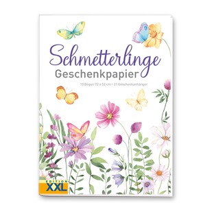 Geschenkpapier Schmetterlinge