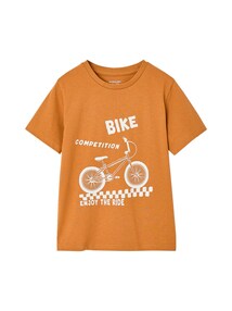 3er-Pack T-Shirts Jungen, Recycling-Baumwolle BASIC