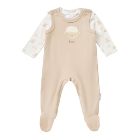 Strampler-Set 2-tlg. mit Shirt Schaf Wolken