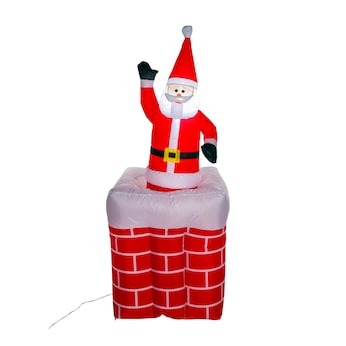 Aufblasbarer Weihnachtsmann, 180 cm