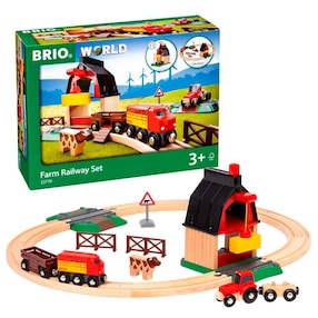Bahn Bauernhof Set
