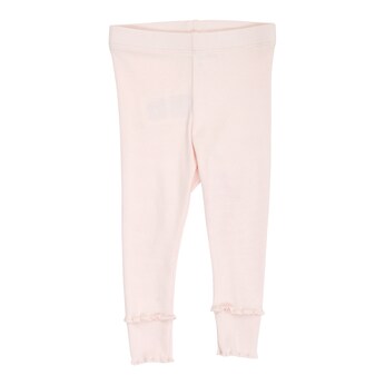 Leggings Mitwachsbündchen Rippqualität