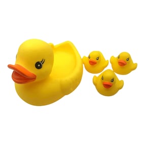 Badespielzeug Entenfamilie Quietsche
