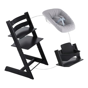Bundle Treppenhochstuhl inkl. Newbornset Light Grey & Babyset