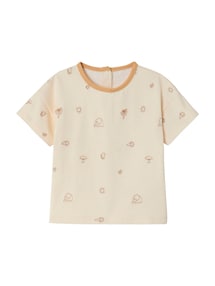 Baby T-Shirt mit Stickerei, Bio-Baumwolle