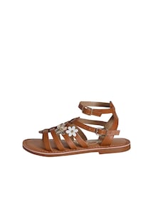 Römersandalen Mädchen Leder mit Schnallen