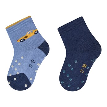 2er-Pack Krabbelsocken Auto