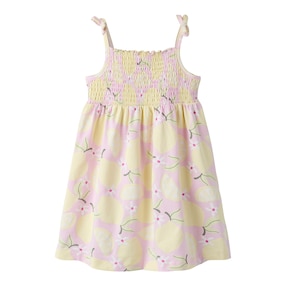 Kleid ohne Arm Zitronen