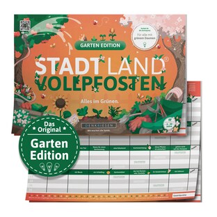 Stadt Land Vollpfosten - A4 Spielblock