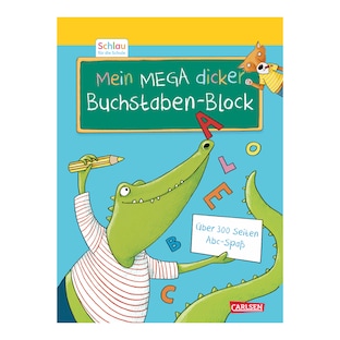 Schlau für die Schule Mein mega dicker Buchstaben-Block