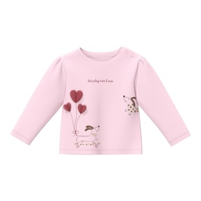 Shirt langarm Hunde Luftballons