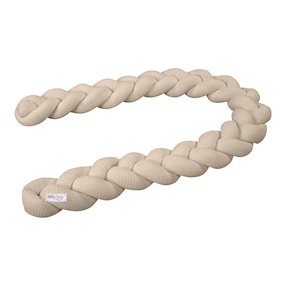 Nestchenschlange Waffelpiqué geflochten 200 cm