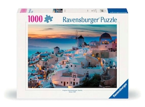 Abend über Santorini