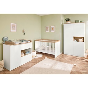 3-tlg. Babyzimmer-Set Linje breit
