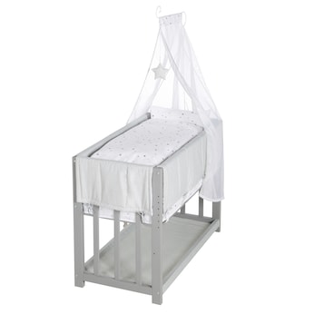 Stubenbett 3in1 Sternenzauber grau