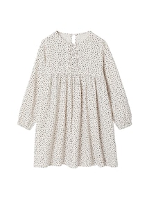 Mädchen Musselin-Kleid mit Zierschleifen