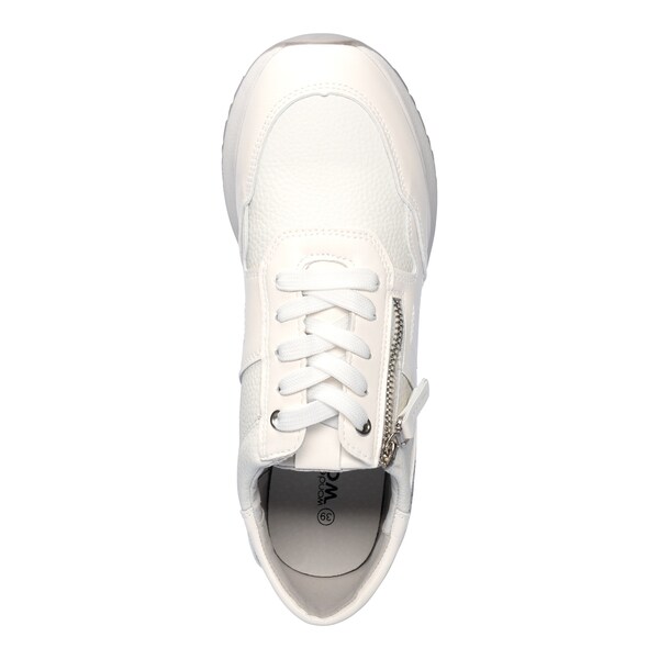 Leder-Komfortsneaker "Glitzer"