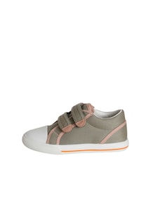 Kinder Stoff-Sneakers mit Klett und Anziehtrick