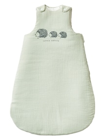 Bio-Kollektion: Ärmelloser Baby Schlafsack LOVELY NATURE