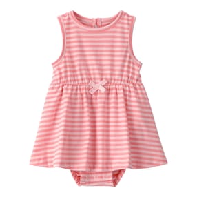 Bodykleid ohne Arm Ringel