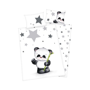 Bettwäsche Panda 40x60 / 100x135 cm